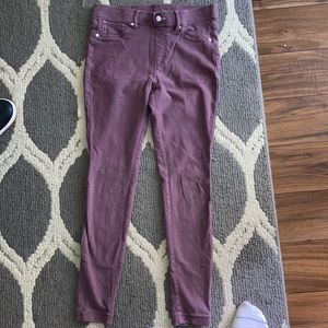 Purple Nordstrom leggings/jeggings